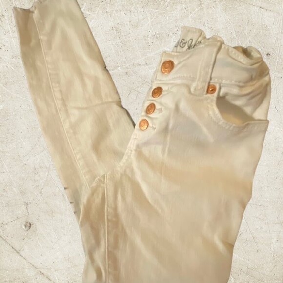 Cat & Jack White Skinny Jeans - Picture 6 of 9